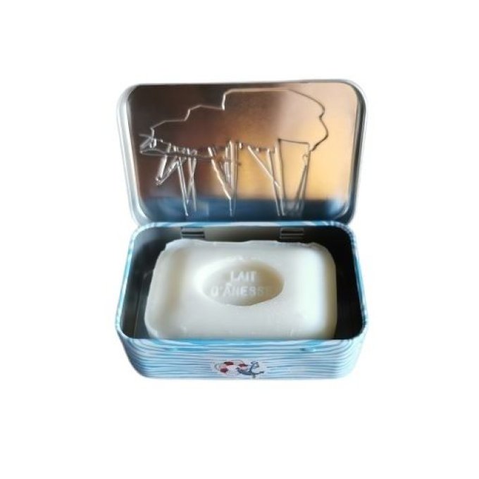 Boite à savon métal décor les calanques