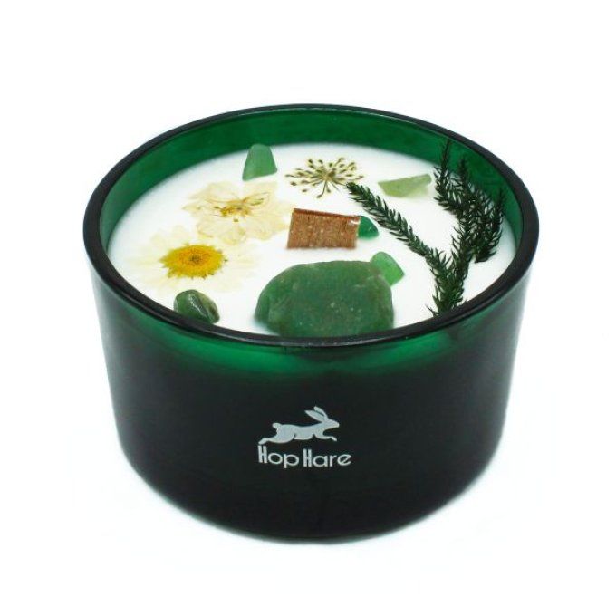 Bougie le magicien menthe, citron & gemme de jade