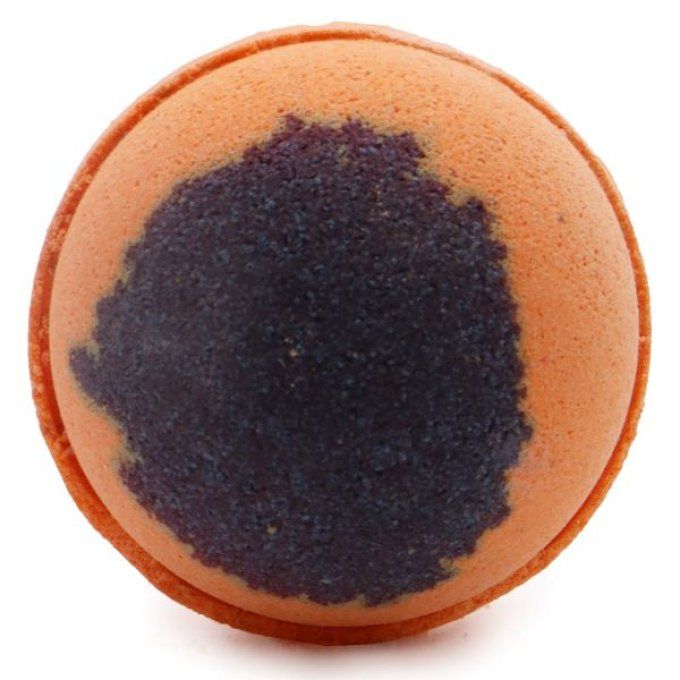 boule de bain au karité parfum cannelle orange