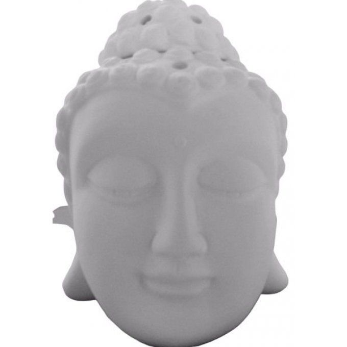 Brûle parfum tête bouddha blanche petit