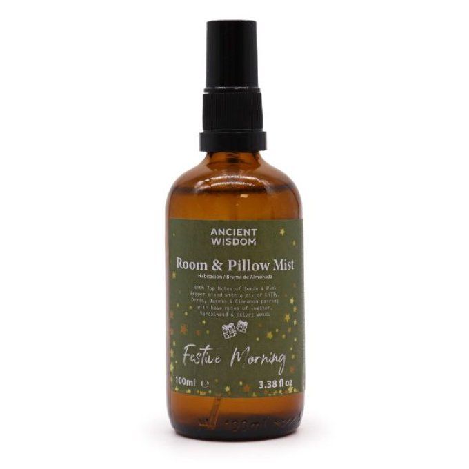 Brume d'oreiller & d'intérieur matin festif 100ml