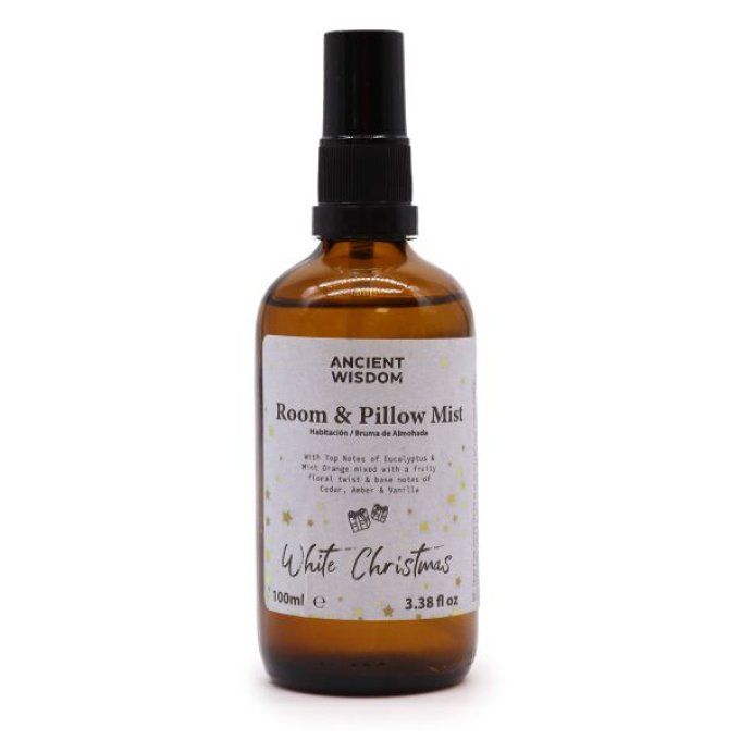 Brume d'oreiller & d'intérieur Noël blanc 100ml