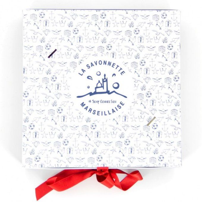 Coffret pour 6 savons 125g lot de 5