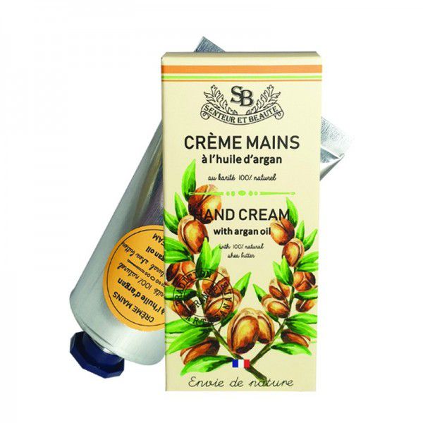 Crème pour les mains huile d'argan & karité 75ml