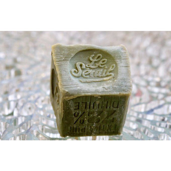 Savon de Marseille cube vert huile d'olive 300GR | Le Sérail