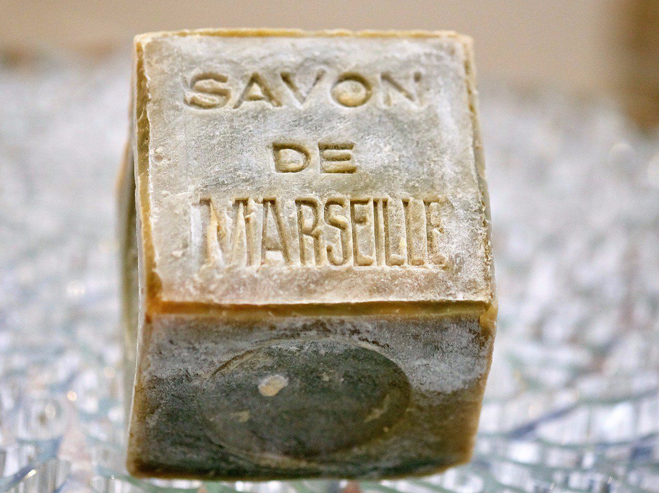 Savon de Marseille Le Sérail cube vert huile d'olive 600GR 