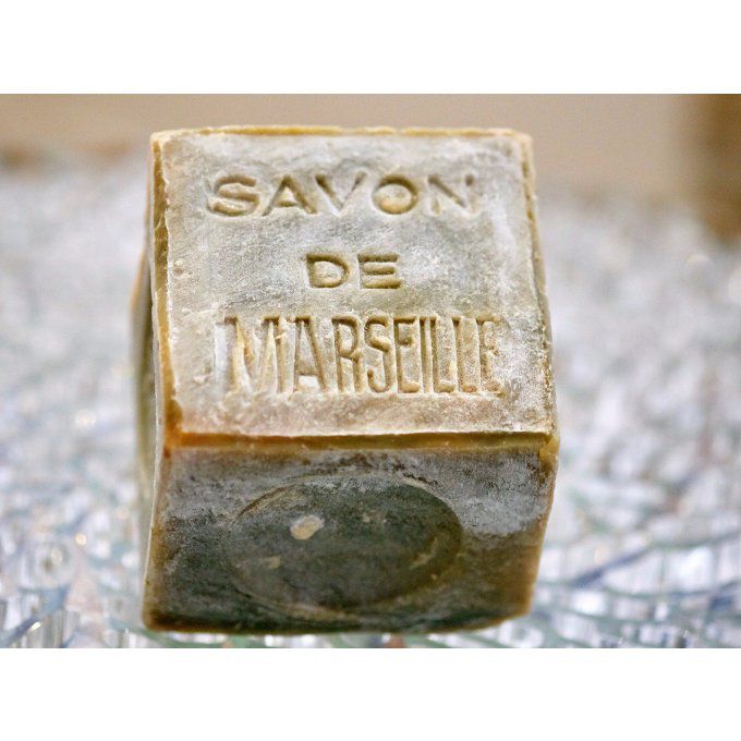Savon de Marseille cube vert huile d'olive 600GR | LE SERAIL