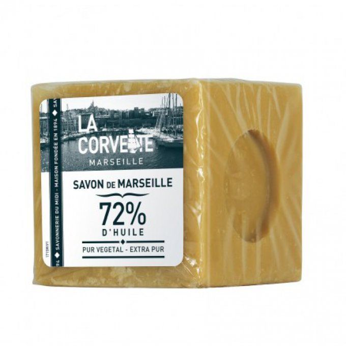 cube-savon-Marseille-300g-huiles-végétales-blanc-la-corvette-mgr-distribution