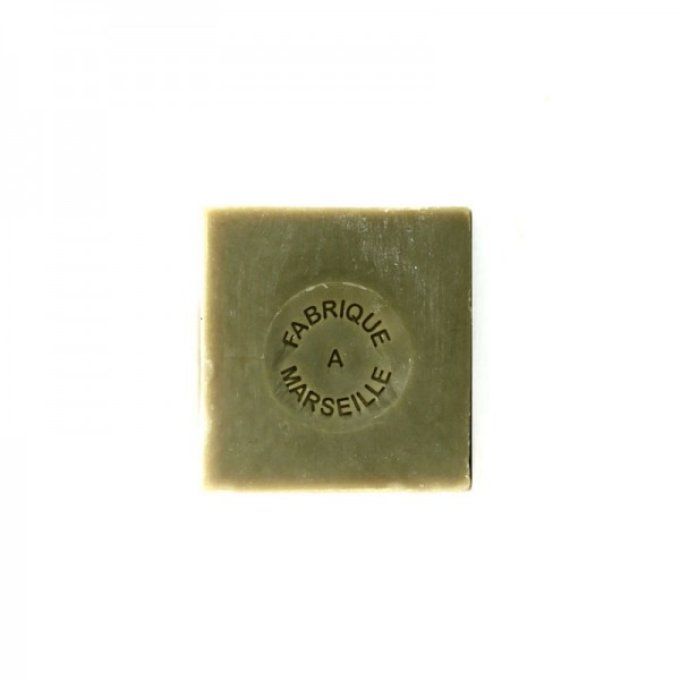Savon de Marseille vert huile d'olive cube 300g | fer à cheval