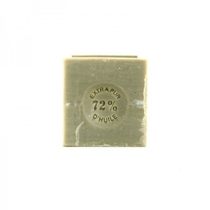 Savon de Marseille vert huile d'olive cube 300g | fer à cheval