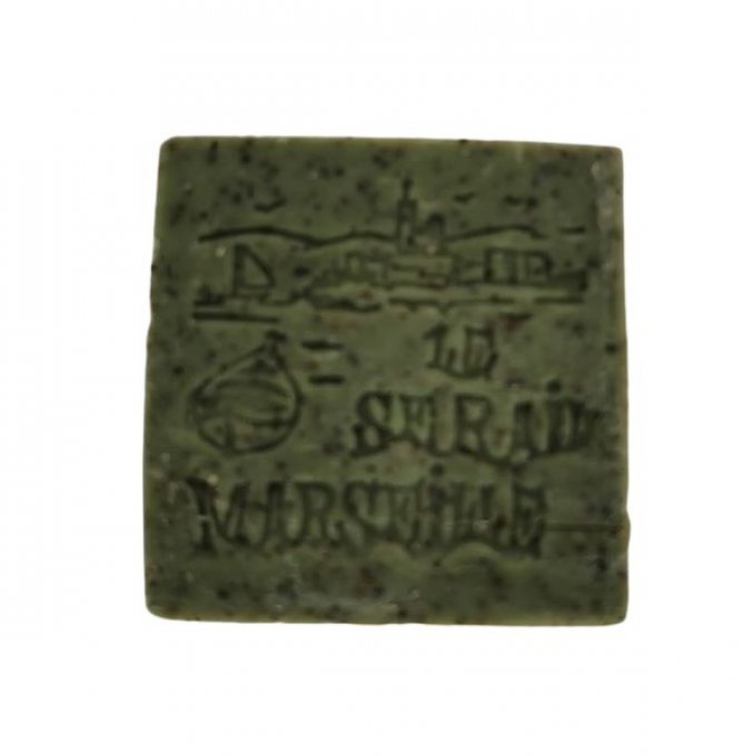 Savon de Marseille menthe broyée cube 150 gr | Le Sérail   