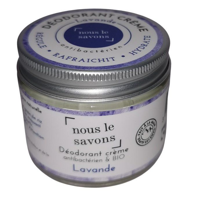 Déodorant crème lavande bio 75g 