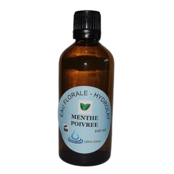 Eau florale hydrolat de menthe poivrée 100ml 