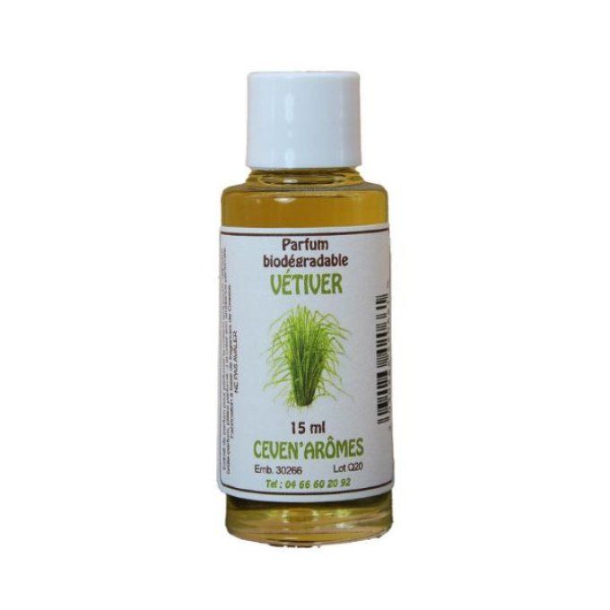 Extrait de parfum vétiver 15ml | CEVEN AROMES