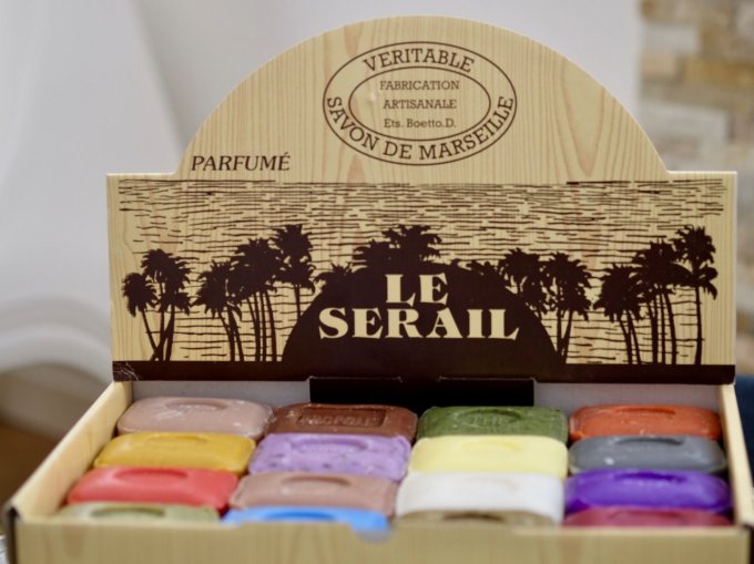 Savon parfumé Marseille poire 100g | LE SERAIL    