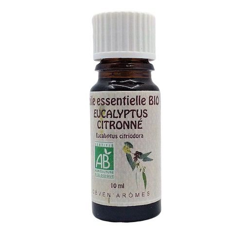 Huile essentielle eucalyptus citronné bio 10ml | CEVEN AROMES