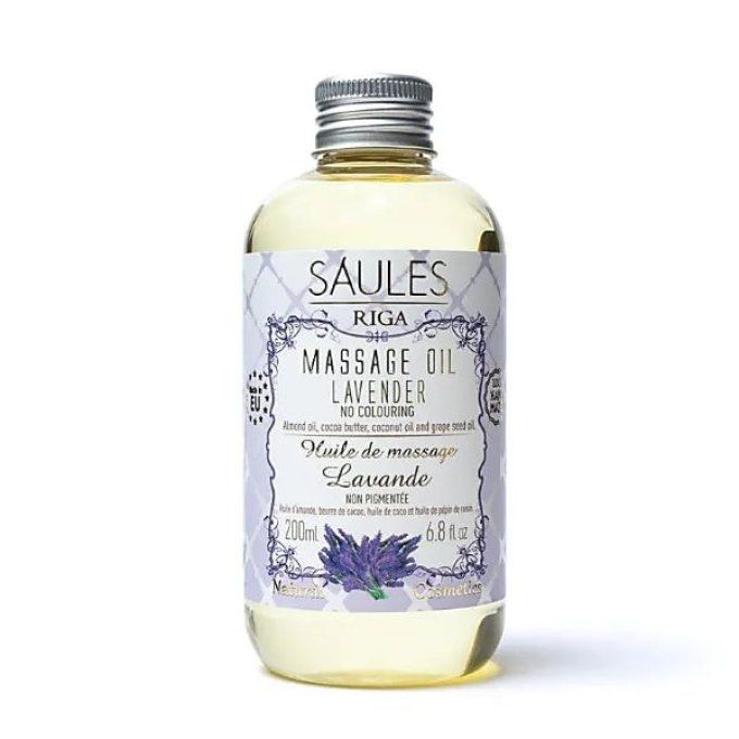 Huile de massage naturelle lavande 200ml