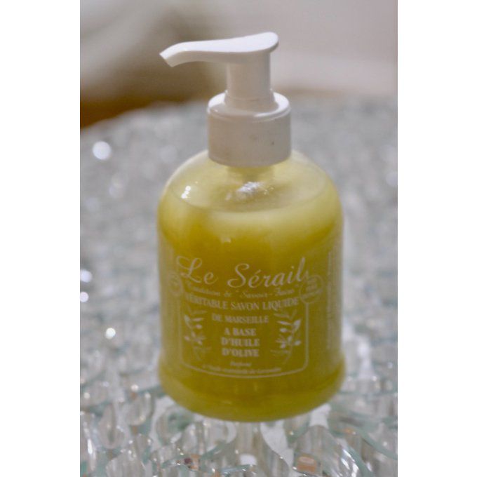 Savon de Marseille liquide huile d'olive pompe 300ML | LE SERAIL