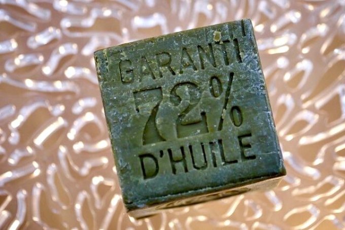 Savon de Marseille cube vert 100% huile d'olive 300GR | Le Sérail 
