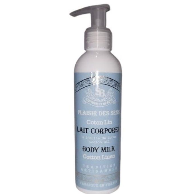 Lait corporel à l'huile de coton 200ml 