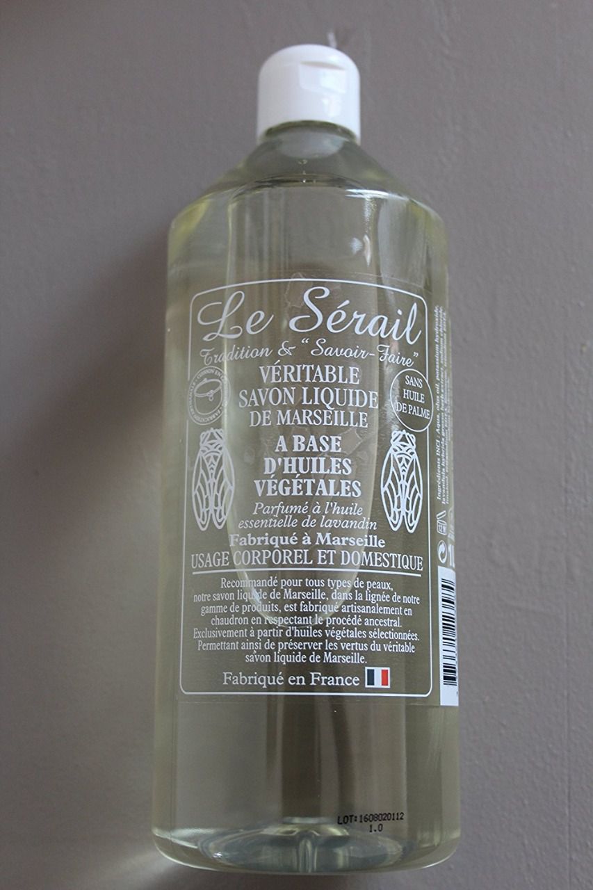 Savon de Marseille liquide végétal parfumé 1L | LE SERAIL