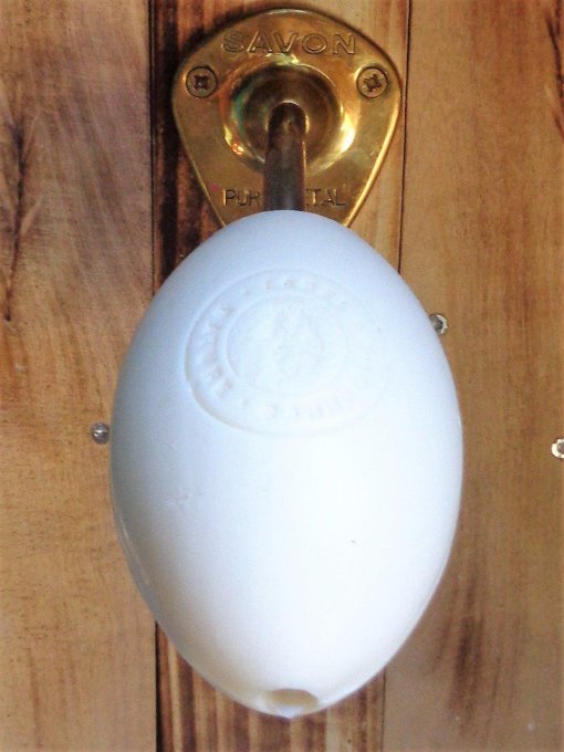 Savon de Marseille rotatif écolier lait ânesse bio 200gr 