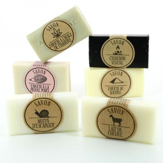 Savon lait d'ânesse frais et bio 100g  