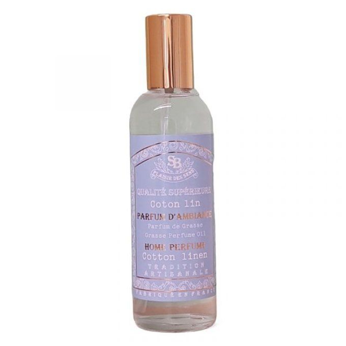 Parfum d'ambiance coton lin 100ml