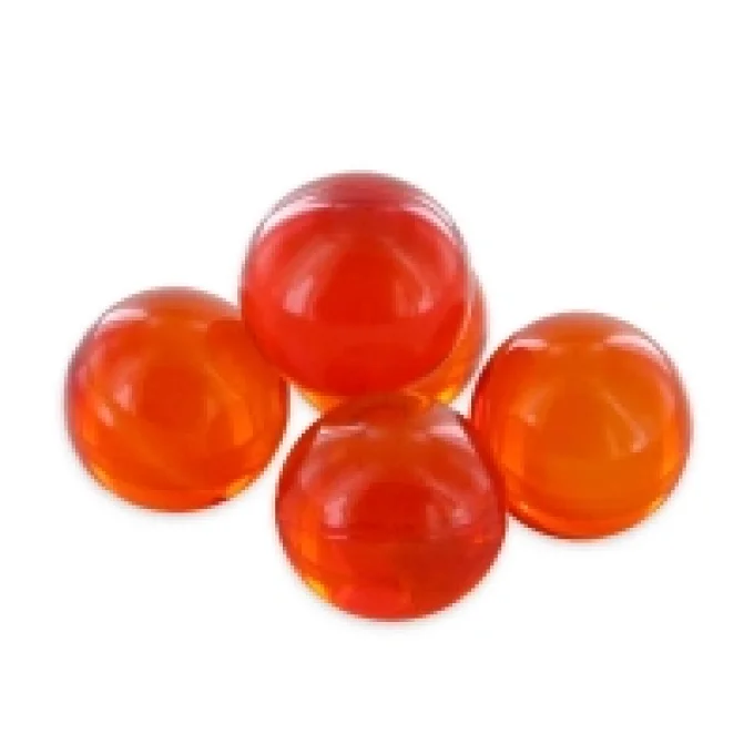 Perles de bain abricot x 50  