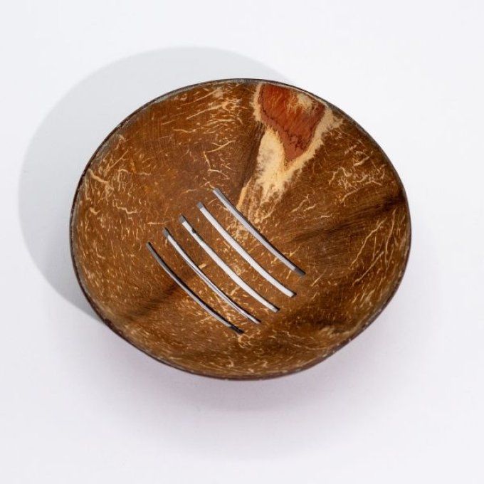 Porte savon bol noix de coco 11cm