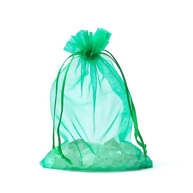 Sac organza 10x15 vert (20)