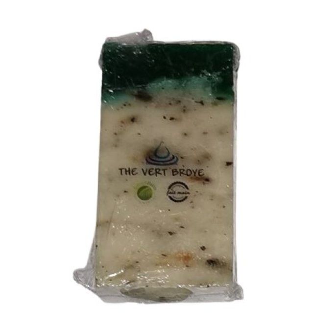 Savon à froid huile olive & thé vert broyé 100g