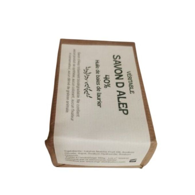 Savon d'Alep 40% huile de laurier noble 190gr | HATAY