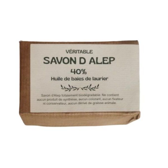 Savon d'Alep 40% huile de laurier noble 200gr | HATAY