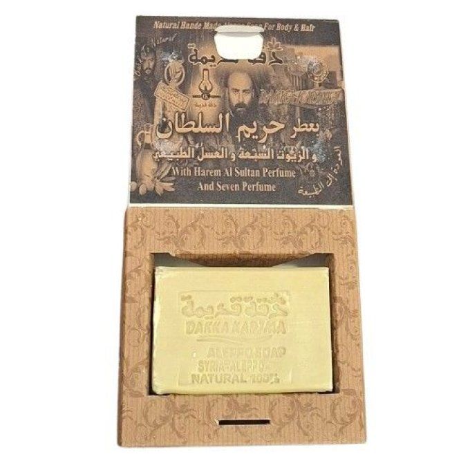 Savon d'Alep aux 7 huiles essentielles Dakka kadima