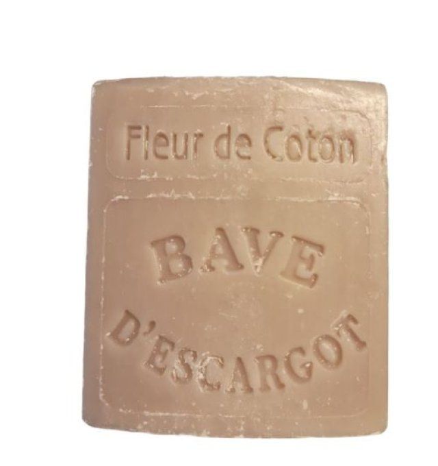 Savon à la bave d'escargot fleur de coton 100g  