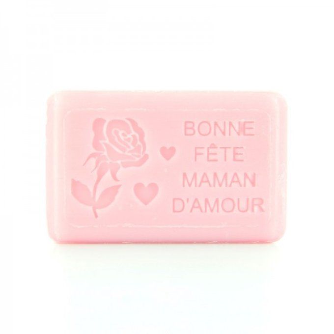 Savon bonne fête maman d'amour 125g