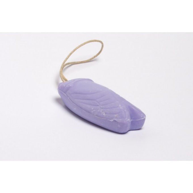 savon cigale lavande cordé 125g