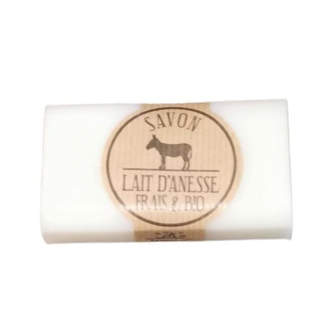 Savon lait d'ânesse frais et bio 100g  