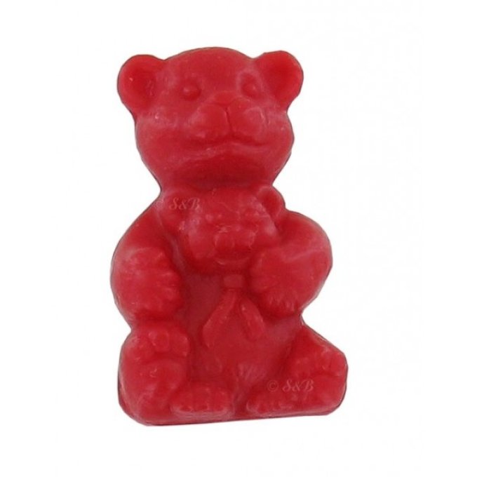 Savons d'invité ourson parfum cerise 30gr lot de 50