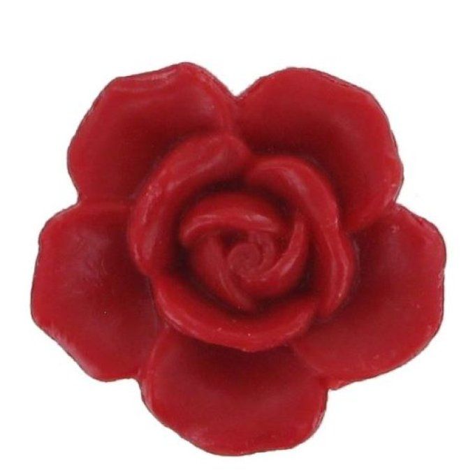 Savons d'invité rose rouge parfum cerise 30gr lot de 12    