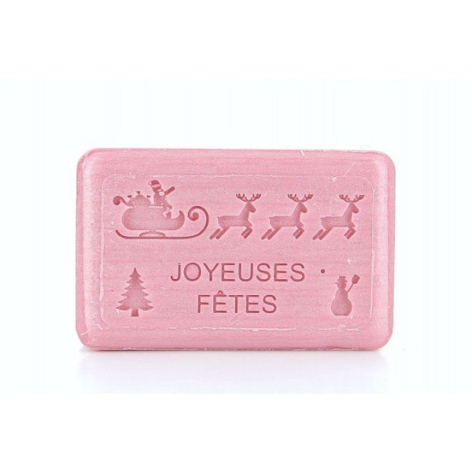 savon joyeuses fêtes traineau du père Noël 125g