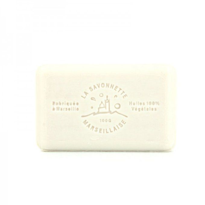 Savon au lait de chèvre frais et bio fleur de coton 100g