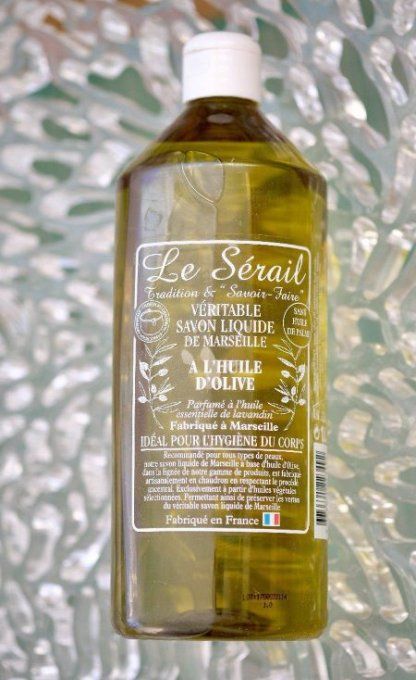 Savon de Marseille liquide huile d'olive 1L lavandin | LE SERAIL 