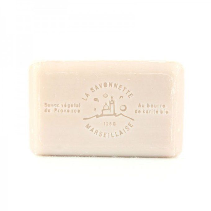 Savonnette marseillaise fleur de coton 125g