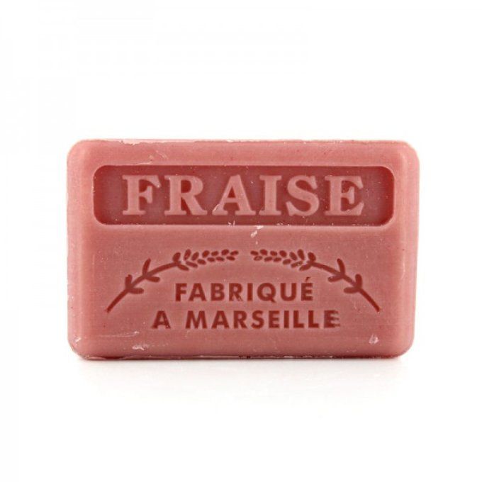 Savonnette Marseillaise fraise 125g