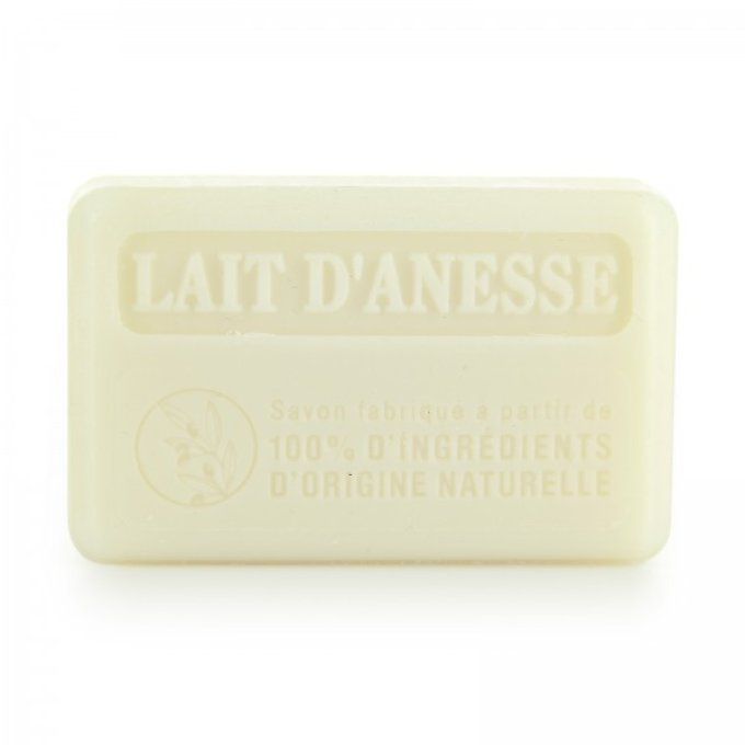 Savon lait d'ânesse bio 100% naturel 125g 