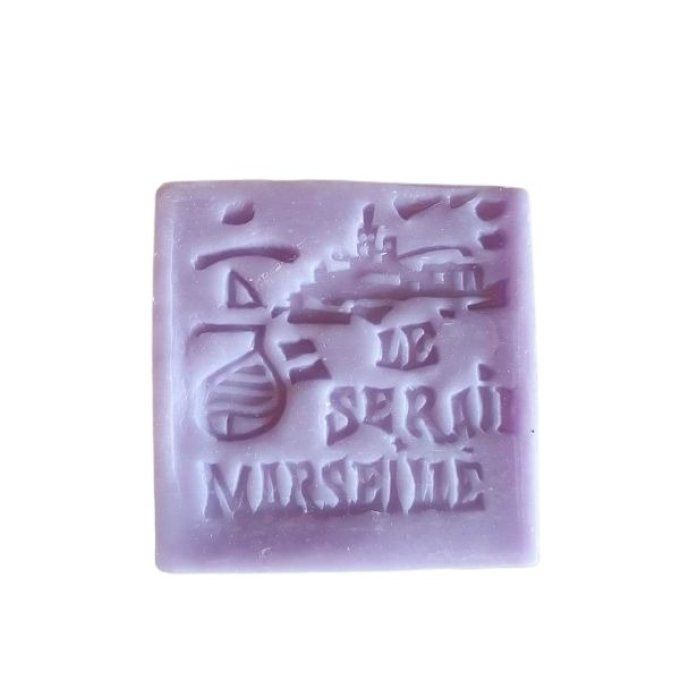 cube 150g savon de Marseille lavande bleue