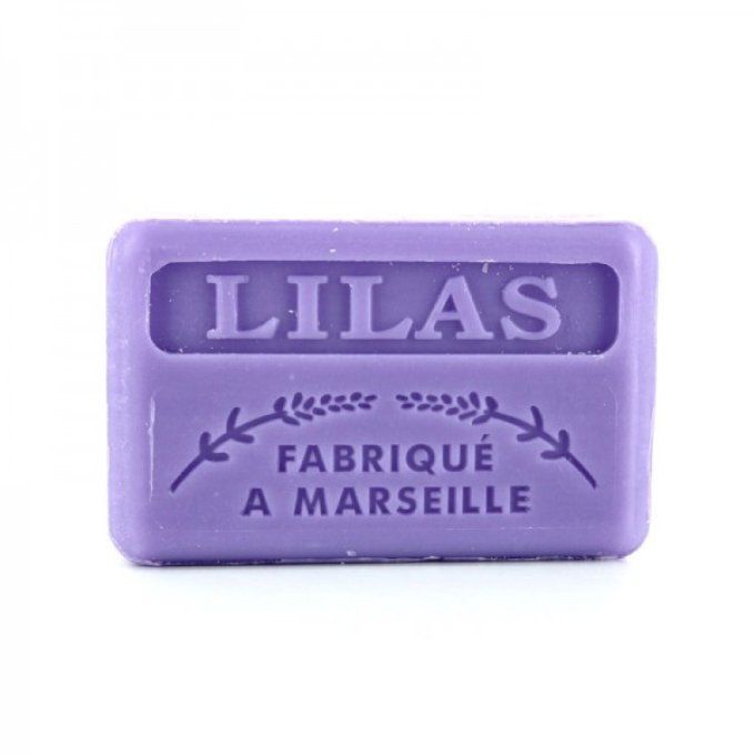 Savonnette marseillaise lilas 125g