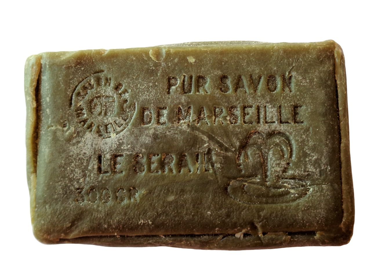 Savon de Marseille vert huile d'olive rectangle 300GR | Le Sérail 